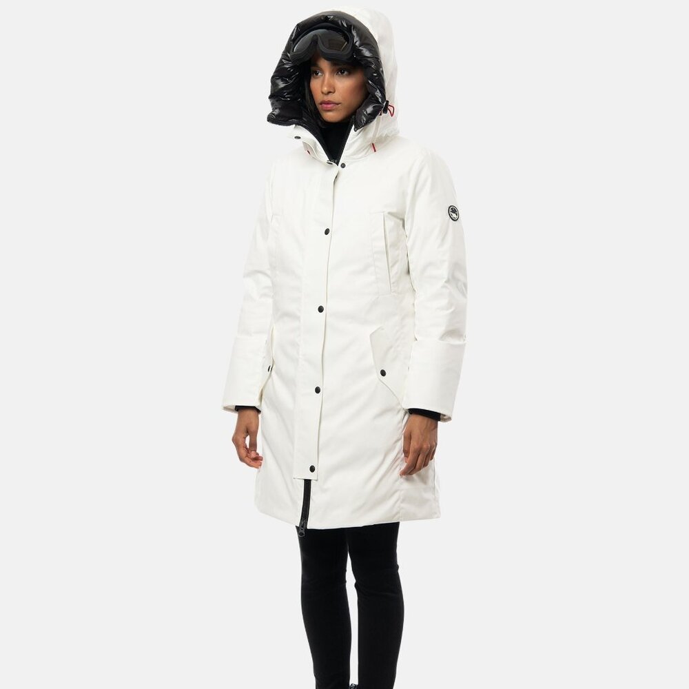 The Recycled Planet - Anastasia Ski Coat Parka w/detachable goggles BNWT